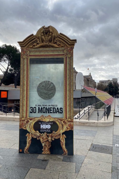 30 monedas en Madrid